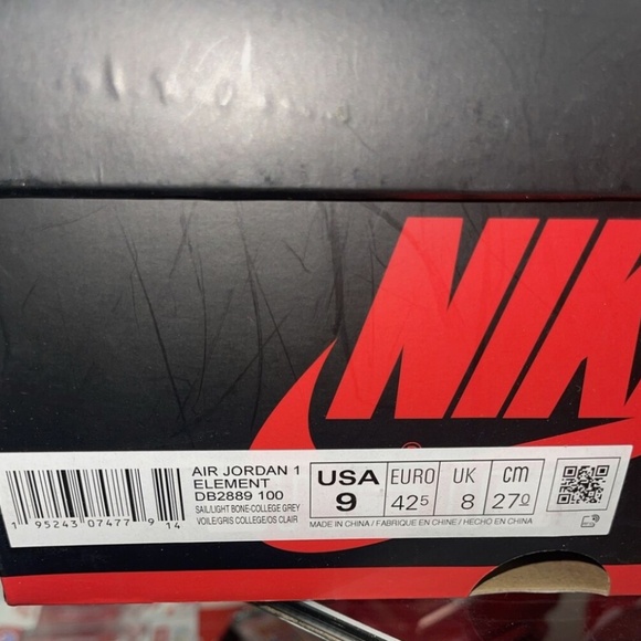 Air Jordan 1 High Element GORE-TEX light Bone Size 9 - Picture 5 of 5